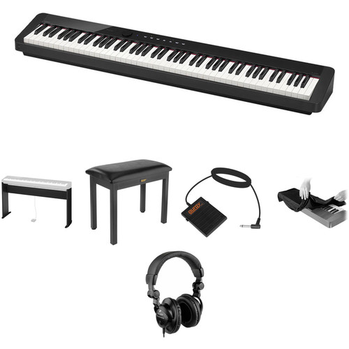 Casio PX-S1000 Digital Piano Standard Home Essentials Kit (Black)