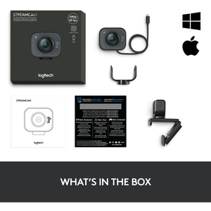 Logitech StreamCam Plus, 3 tháng bản quyền Xsplit, chính hãng, check seri tại website Logitech.com