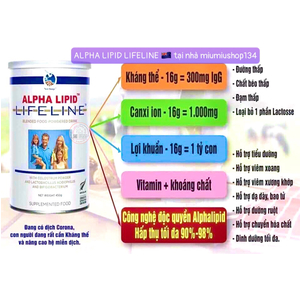 Sữa non ALPHA LIPID LIFELINE CỦA NEW ZEALAND 🇳🇿