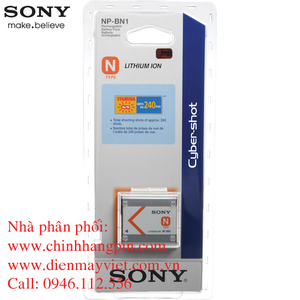Pin (battery) máy ảnh Sony NP-BN1 Rechargeable chính hãng original