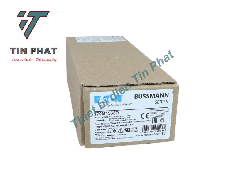 CẦU CHÌ EATON BUSSMANN 170M1563D 690V 40A