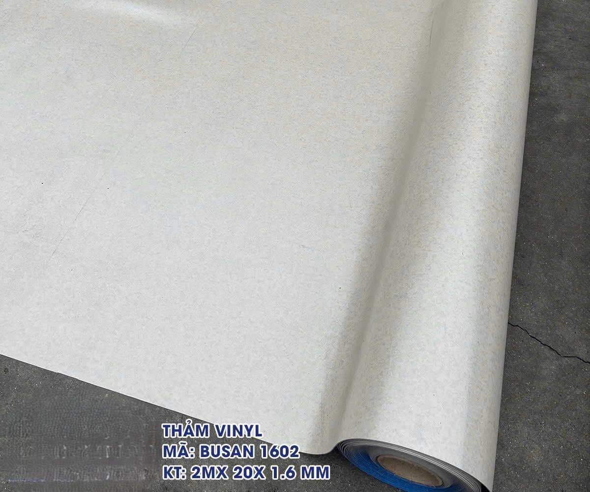 Tấm nhựa trải sàn vynil PVC - Loại dày 1.6 mm PTN-BUSAN