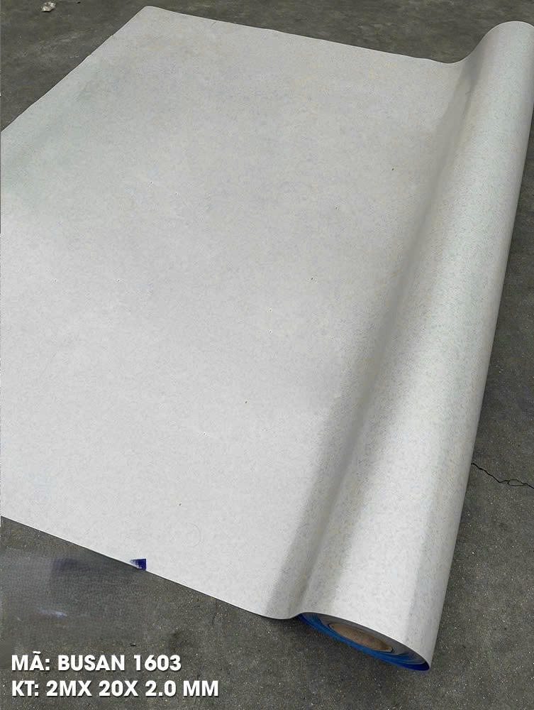 Tấm nhựa trải sàn vynil PVC - Loại dày 1.6 mm PTN-BUSAN