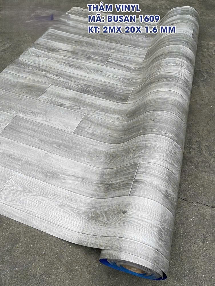 Tấm nhựa trải sàn vynil PVC - Loại dày 1.6 mm PTN-BUSAN