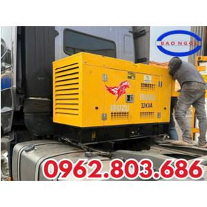 BÁN VÀ LẮP ĐẶT MÁY PHÁT ĐIỆN 33 KVA ISUZU GÁC CONT LẠNH CHẠY SẦU RIÊNG
