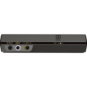 Card âm thanh Creative Labs Sound BlasterX G6 7.1-Channel HD Gaming DAC and External USB Sound Card SB1770