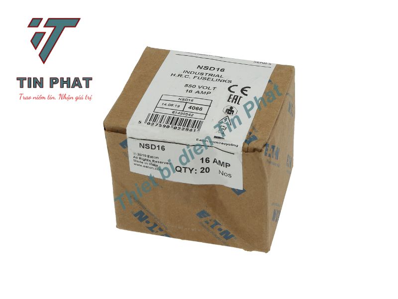 CẦU CHÌ EATON BUSSMANN NSD16 550V 16A