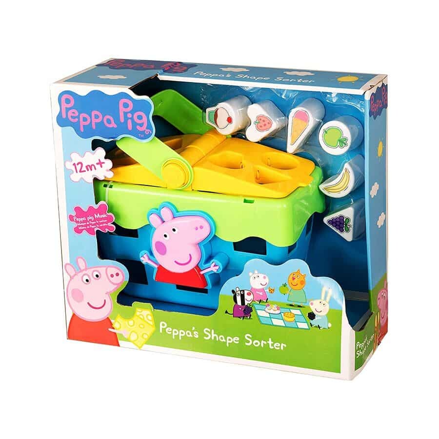 Đồ chơi mô hình PEPPA PIG - Chiếc giỏ thả khối của Peppa Pig - 1684722INF