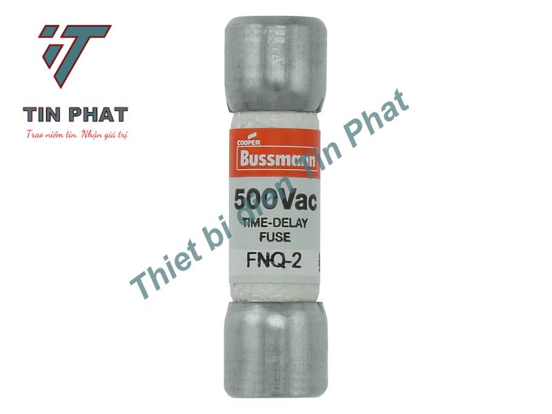 CẦU CHÌ EATON BUSSMANN FNQ-2 500V 2A
