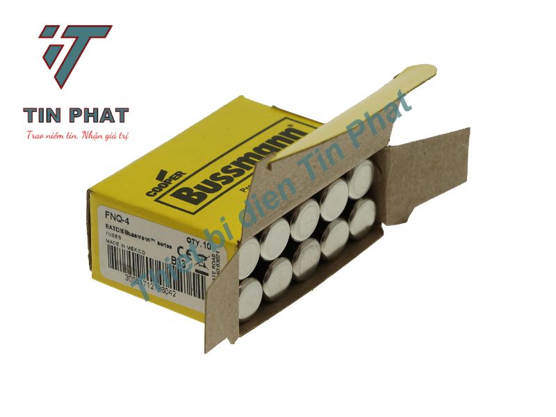 CẦU CHÌ EATON BUSSMANN FNQ-4 500V 4A