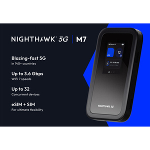 Bộ phát Netgear Nighthawk M7 SIM e-SIM 5G Mobile Hotspot Router