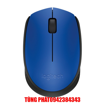 Chuột không dây Logitech M171 Màu xanh