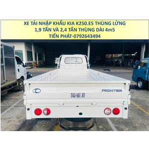 Xe tải KIA K250L Euro 5 Thùng Lửng 4m5 Tải Trọng 1,9 Tấn và 2,4 Tấn Mới Nhất