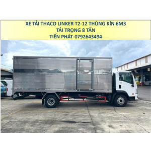 Xe Tải 8 Tấn Thùng Kín 6m3 Thaco Linker T2-12