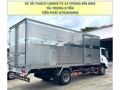 Xe Tải 8 Tấn Thùng Kín 6m3 Thaco Linker T2-12