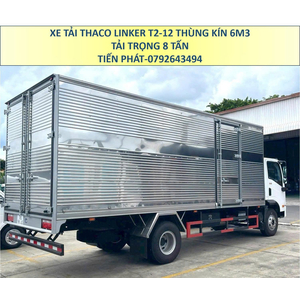 Xe Tải 8 Tấn Thùng Kín 6m3 Thaco Linker T2-12