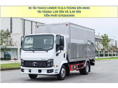 Xe Tải 2 Tấn và 3,5 Tấn Thaco LINKER T2-6.5 Thùng Dài 4m5