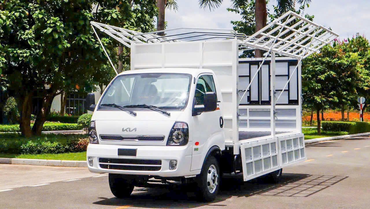 XE TẢI KIA K250L THÙNG MUI BẠT MỞ VỸ ĐỜI MỚI 2026 TẢI 2 TẤN 3