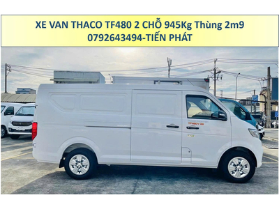 Xe Tải Van Thùng 2m9 THACO FRONTIER TF480V 2 Chỗ Tải Trọng 945 Kg Chạy Giờ Cấm TP. Hồ Chí Minh