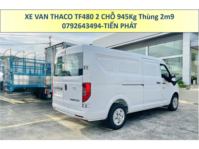 Xe Tải Van Thùng 2m9 THACO FRONTIER TF480V 2 Chỗ Tải Trọng 945 Kg Chạy Giờ Cấm TP. Hồ Chí Minh