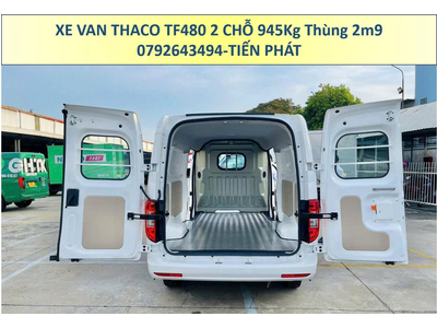 Xe Tải Van Thùng 2m9 THACO FRONTIER TF480V 2 Chỗ Tải Trọng 945 Kg Chạy Giờ Cấm TP. Hồ Chí Minh