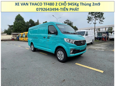 Xe Tải Van THACO 2m9 TF480 2 chỗ ngồi tải 945Kg Hỗ Trợ Sơn Màu Theo Yêu Cầu