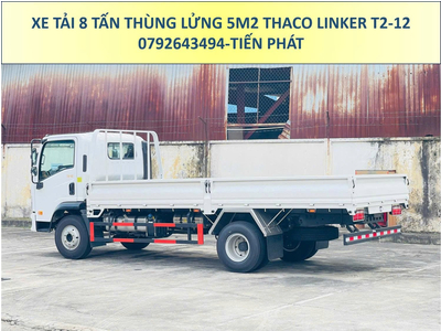 Xe Tải 8 Tấn Thùng Lửng 5m2 Thaco Linker T2-12 Mới Nhất