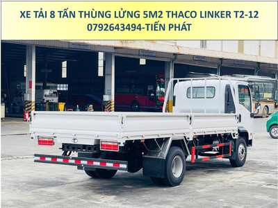 Xe Tải 8 Tấn Thùng Lửng 5m2 Thaco Linker T2-12 Mới Nhất