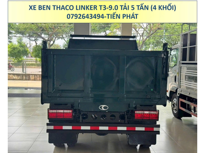 XE BEN THÙNG 4 KHỐI THACO LINKER T3-9.0 TẢI 5 TẤN MỚI NHẤT