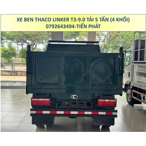 XE BEN THÙNG 4 KHỐI THACO LINKER T3-9.0 TẢI 5 TẤN MỚI NHẤT