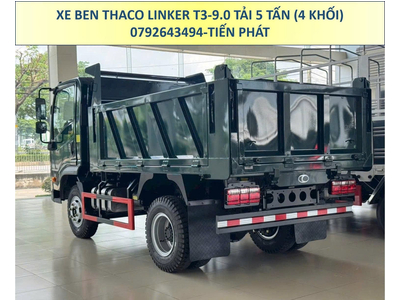 XE BEN THÙNG 4 KHỐI THACO LINKER T3-9.0 TẢI 5 TẤN MỚI NHẤT
