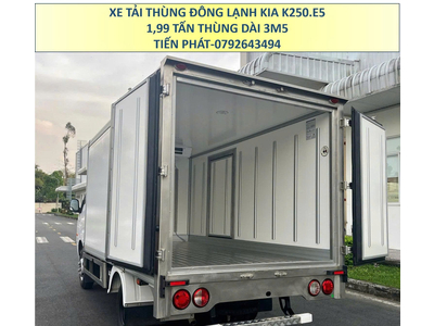 Xe Tải Thùng Đông Lạnh KIA K250 Euro 5 Thùng 3m5 Mới Nhất