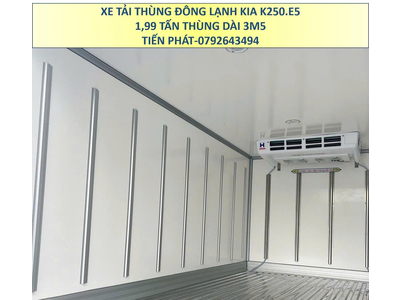 Xe Tải Thùng Đông Lạnh KIA K250 Euro 5 Thùng 3m5 Mới Nhất
