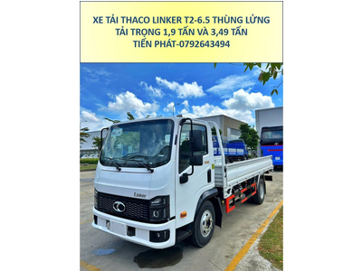 Xe Tải Thùng Lửng 4m5 Tải 2 Tấn Và 3,5 Tấn Thaco Linker T2-6.5 Mới Nhất