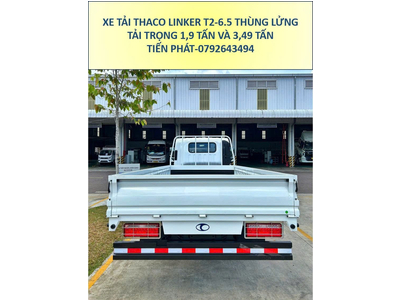 Xe Tải Thùng Lửng 4m5 Tải 2 Tấn Và 3,5 Tấn Thaco Linker T2-6.5 Mới Nhất