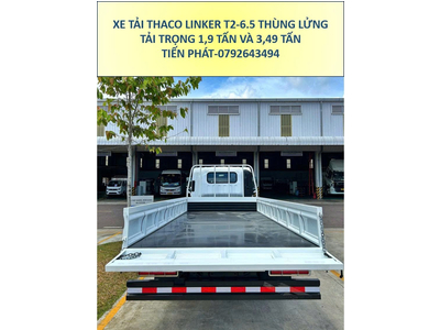 Xe Tải Thùng Lửng 4m5 Tải 2 Tấn Và 3,5 Tấn Thaco Linker T2-6.5 Mới Nhất