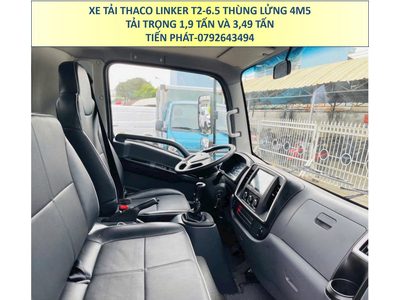 Xe Tải Thùng Lửng 4m5 Tải 2 Tấn Và 3,5 Tấn Thaco Linker T2-6.5 Mới Nhất
