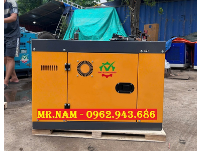 Máy phát điện 8kW 220V – Máy phát điện dân dụng chạy dầu, vỏ chống ồn.
