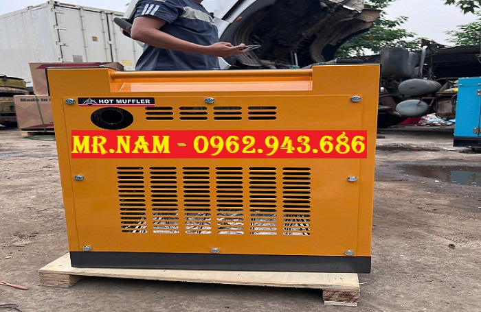 Máy phát điện 8kW 220V – Máy phát điện dân dụng chạy dầu, vỏ chống ồn.