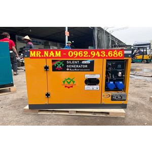 Máy phát điện 8kW 220V – Máy phát điện dân dụng chạy dầu, vỏ chống ồn.