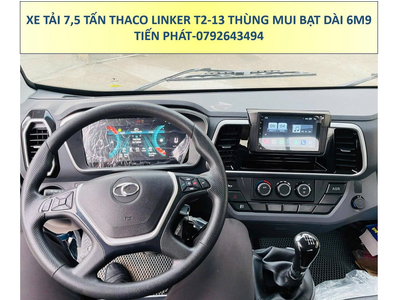 Xe Tải 7.5 Tấn THACO LINKER T2-13 Thùng Mui Bạt 6m9 Mới Nhất