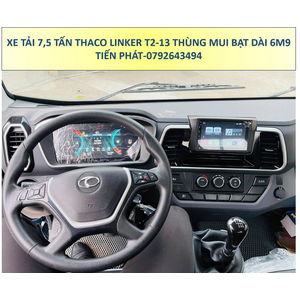 Xe Tải 7.5 Tấn THACO LINKER T2-13 Thùng Mui Bạt 6m9 Mới Nhất