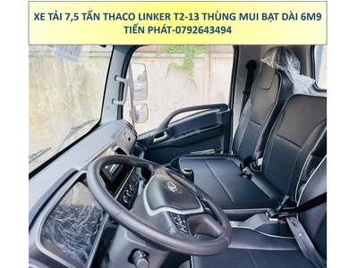 Xe Tải 7.5 Tấn THACO LINKER T2-13 Thùng Mui Bạt 6m9 Mới Nhất