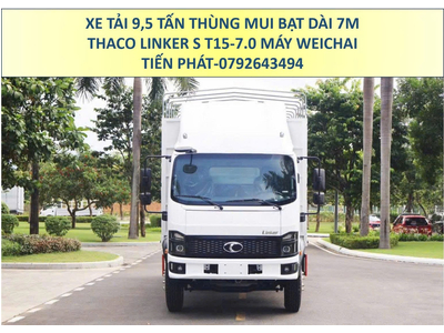Xe Tải 9 Tấn 9,5 Tấn Thùng Mui Bạt 7m Thaco Linker S T15-7.0 Mới Nhất