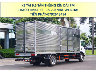 Xe Tải 9 Tấn 9,5 Tấn Thùng Kín 7m Thaco Linker S T15-7.0 Mới Nhất