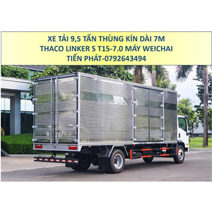 Xe Tải 9,5 Tấn Thùng Kín 7m Thaco Linker S T15-7.0 Mới Nhất