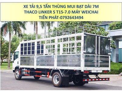 Xe Tải 9 Tấn 9,5 Tấn Thùng Mui Bạt 7m Thaco Linker S T15-7.0 Mới Nhất