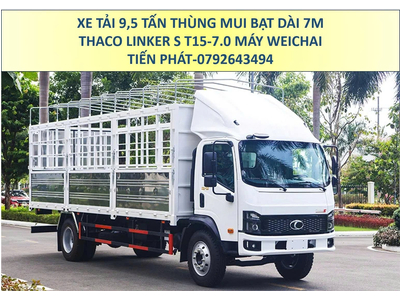 Xe Tải 9 Tấn 9,5 Tấn Thùng Mui Bạt 7m Thaco Linker S T15-7.0 Mới Nhất