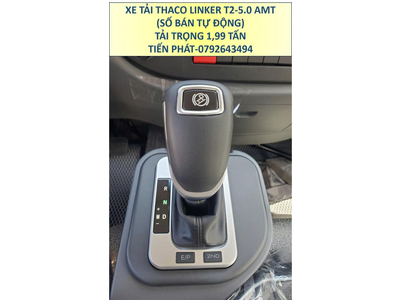 Xe Tải Số Bán Tự Động Thaco Linker T2-5.0 AMT Tải 1,9 Tấn Thùng Kín 3m6 Mới Nhất