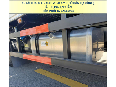 Xe Tải Số Bán Tự Động Thaco Linker T2-5.0 AMT Tải 1,9 Tấn Thùng Kín 3m6 Mới Nhất